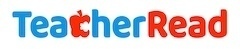 Teacher read logo features the text alongside an apple.