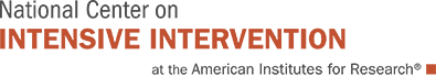 National Center on Intensive Intervention logo.